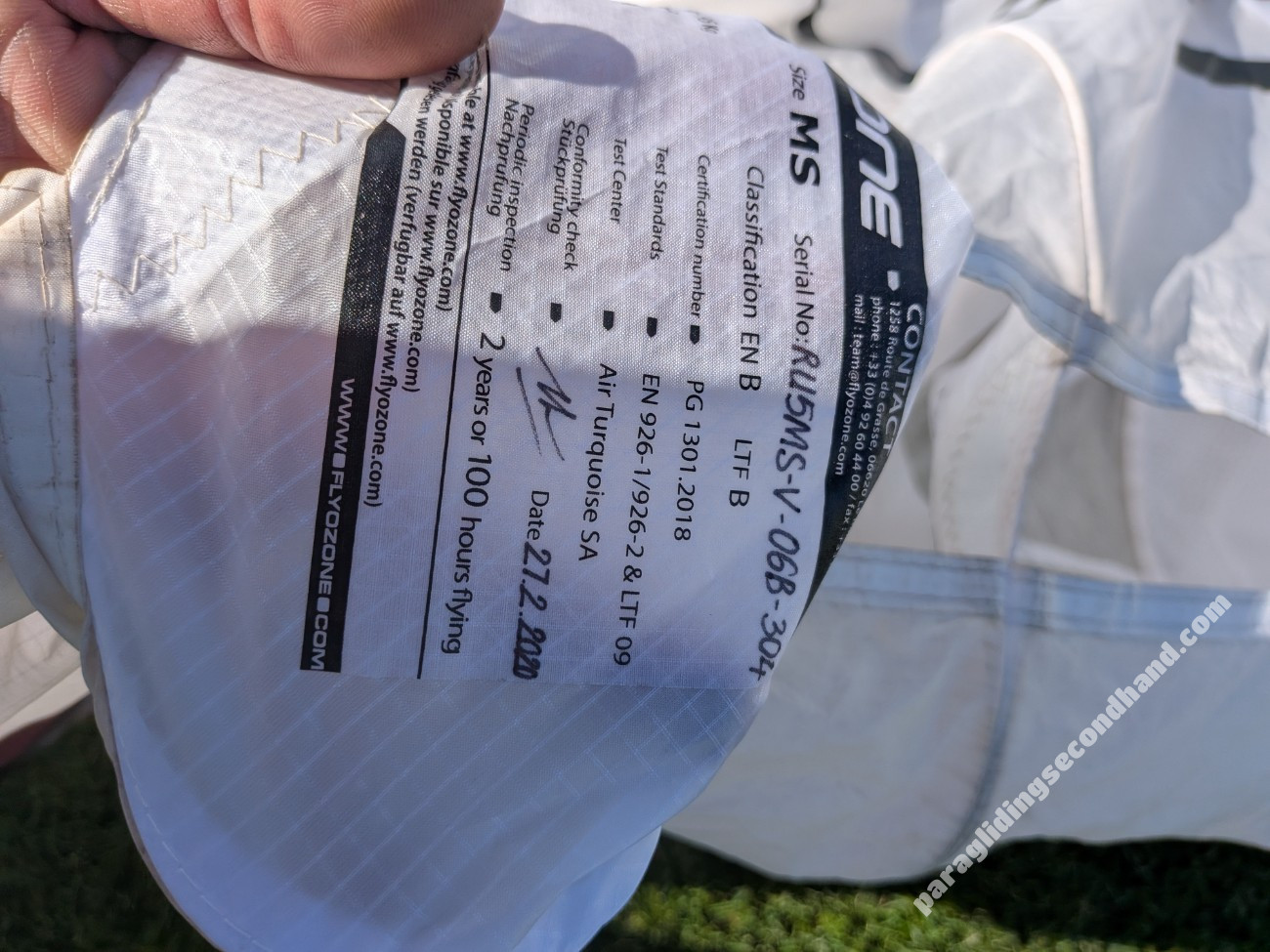 Ozone Rush 5, MS, 2020, (75-95kg), 250h - Imagine 3