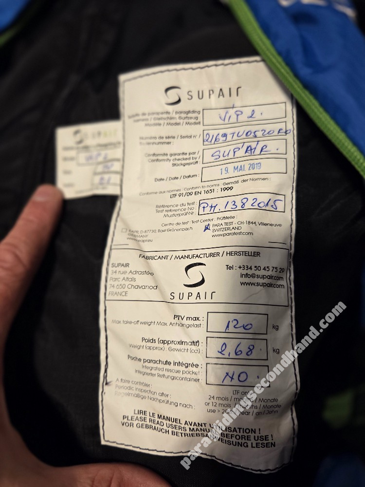 Supair Passenger VIP, L, 2019 - Immagine 6