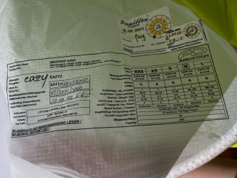 Air Design Eazy 2, M, 2021, (85-105kg), 70h