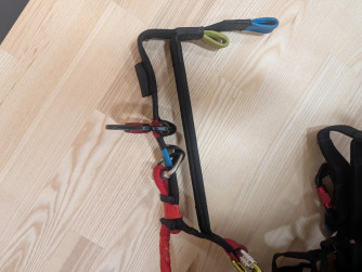 Komplettes tandem- Set flugbereit