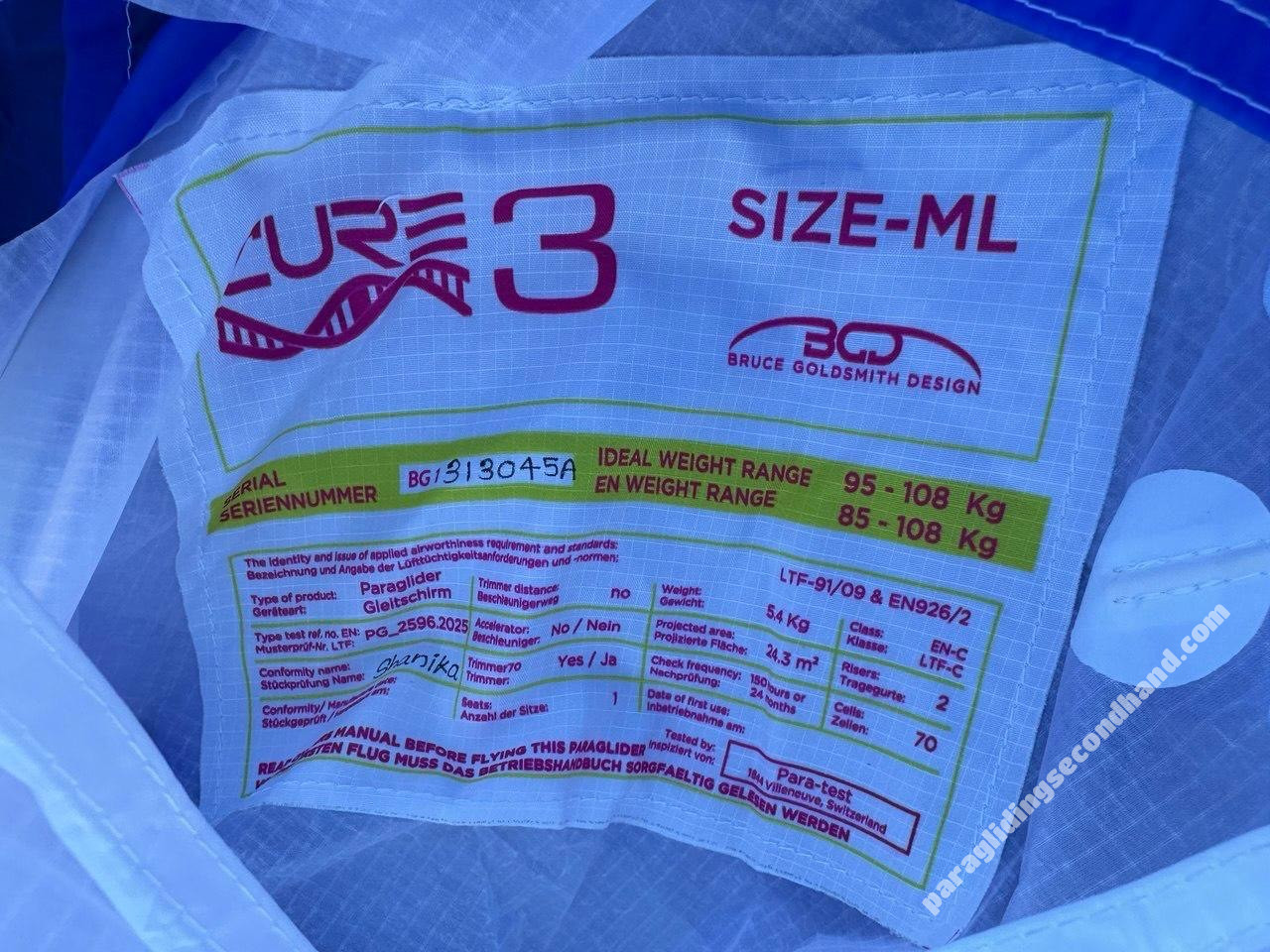 BGD Cure 3, ML, 2025, (85-108kg), 6h - Immagine 2
