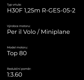 Helix H30F/125cm, Top80 Miniplane