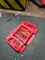 Chest bag phone holder