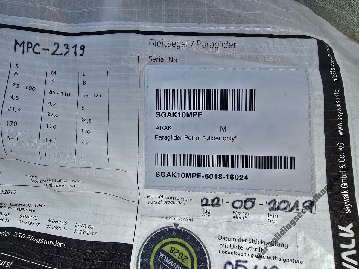 Skywalk Arak, M, 2019, (85-105kg), 72h - Image 6