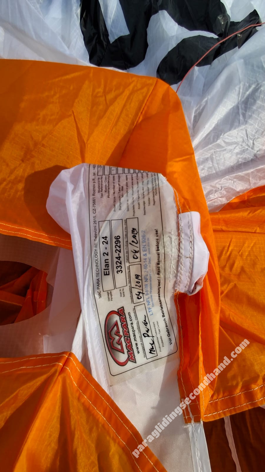 Mac Para Elan 2, 24 S, 2019, (70-90kg), 90h - Image 8