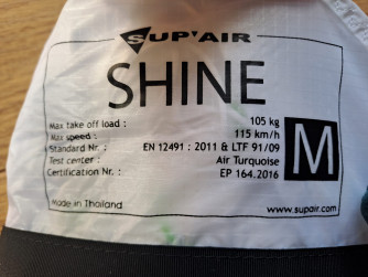 Sup'Air Shine M from 2024