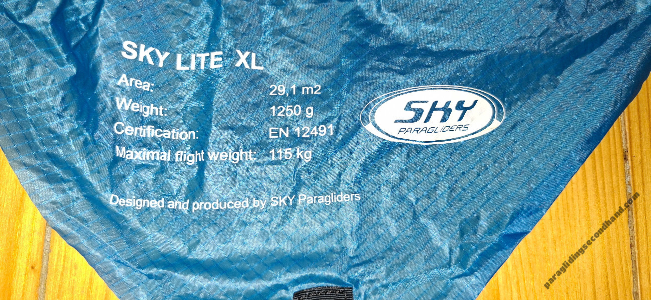 Deployment bag:Sky lite XL (no rescue included!!) - Image 2