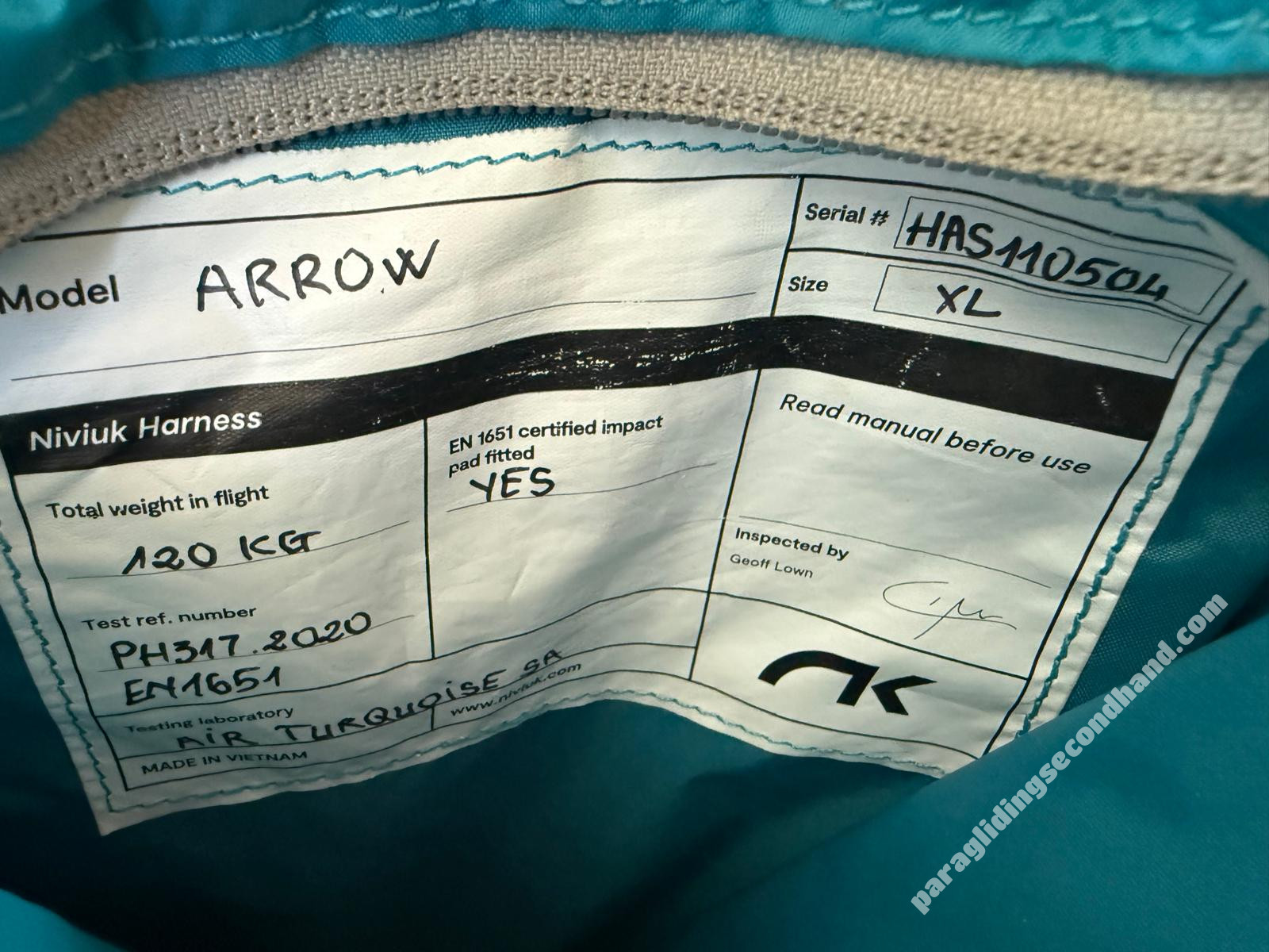 Niviuk Arrow, XL, 2024 - Bild 2