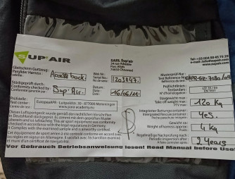 Supair Access Back, L, 2011