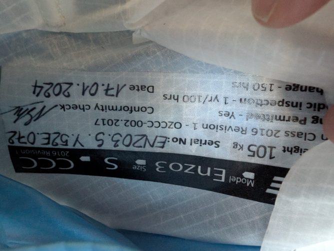 Ozone Enzo 3, S, 2024, (90-105kg), 150h