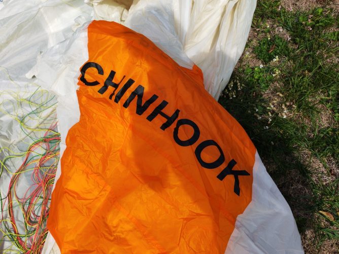 Paraglider CHINHOOk, 42, 2002, (120-240kg), 40h