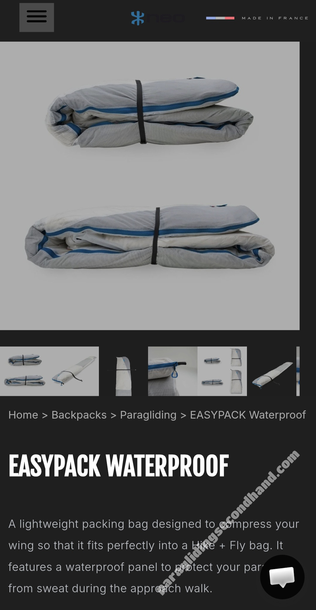 Neo concertina Hike and Fly waterproof - Afbeelding 2