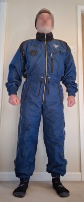 Pierre Bouilloux Supair Flying Suit - Antique Vintage Historic