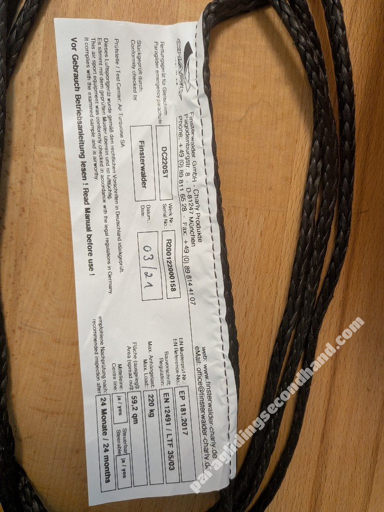 Diamond Cross 220 ST, Finsterwalder Charly Tandem Retter - 画像 2