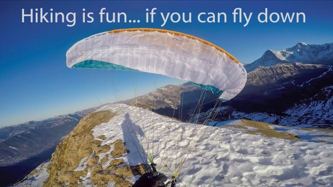 Used ultralight paraglider L-XL