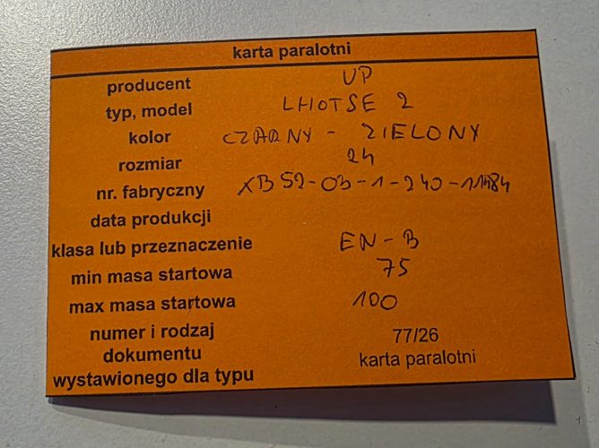 UP Lhotse2, 24, 2023, (75-100kg), 125h