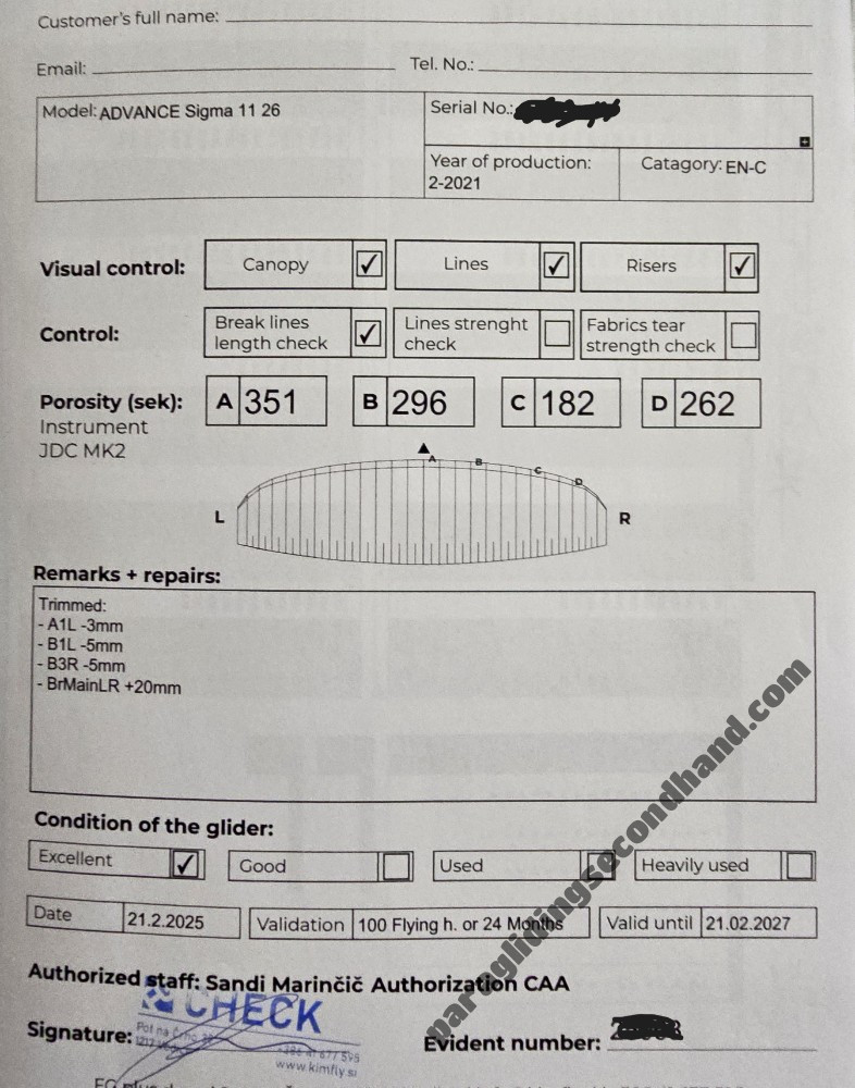 Advance sigma 11, 26, 2021, (92-114kg), 250h - 图片 3