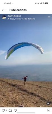 Air Design UFO 2, 16, 2024, (50-90kg), 1h