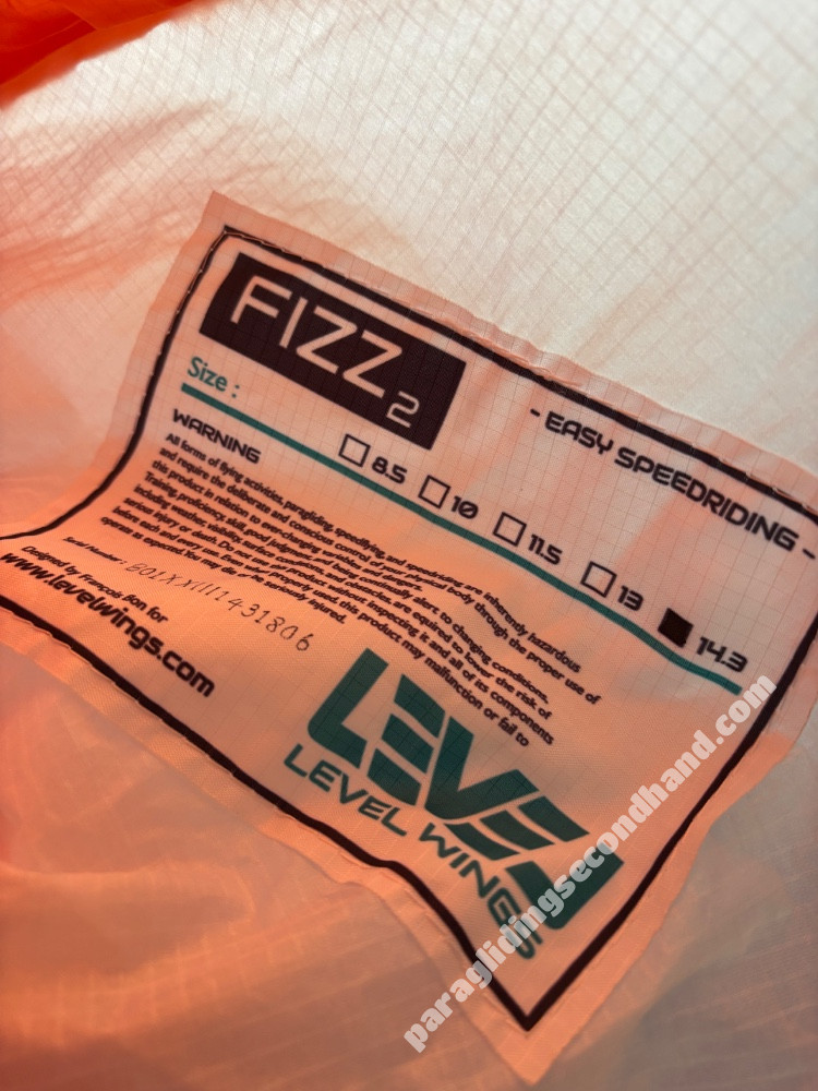 Level Wings Fizz, 14.3, 2023, (49-110kg), 2h - Imagen 3