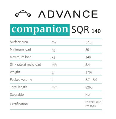 ADVANCE Companion SQR 140