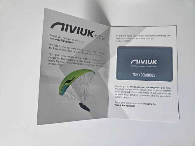 Niviuk IKUMA 3, 26, 2024, (85-105kg), 88h