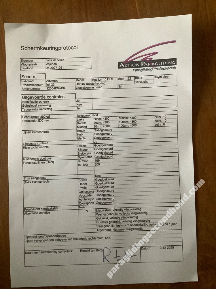Advance Epsilon DLS, 22, 2023, (55-77kg), 30h - Obraz 8