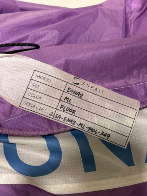 Supair EONA 2, ML, 2019, (90-115kg), 60h