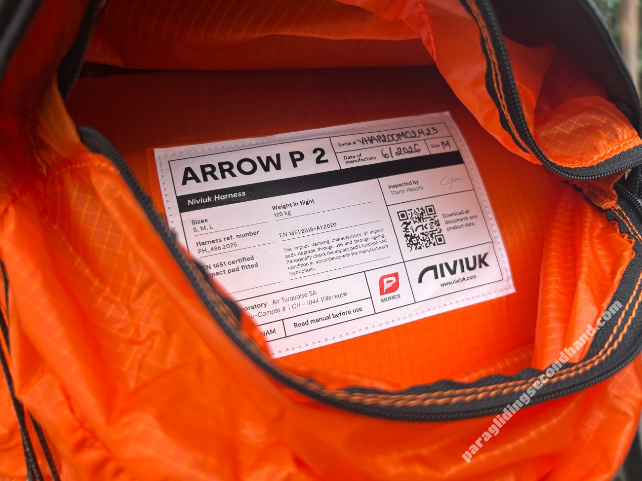 Niviuk Arrow 2 P, M, 2026 - Image 7