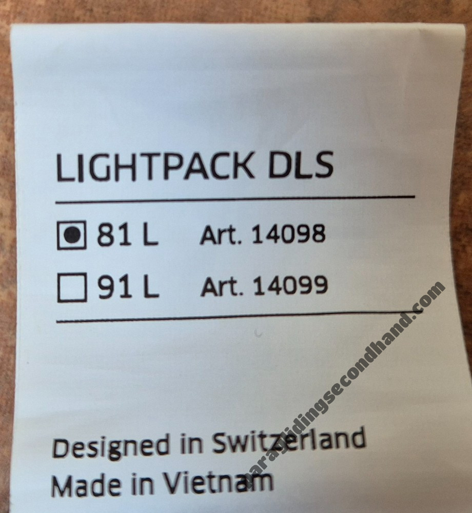 Advance Light pack DLS 81 l - Image 2