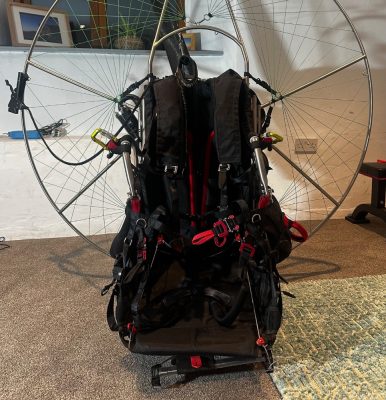 Macfly Moster 185 Paramotor with harness/reserve