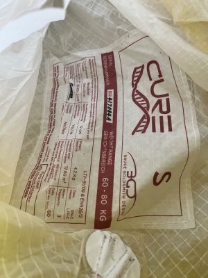 BGD Cure, S, 2016, (60-80kg), 140h