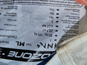 Ozone Alpina 4, ML, 2020, (85-105kg), 120h