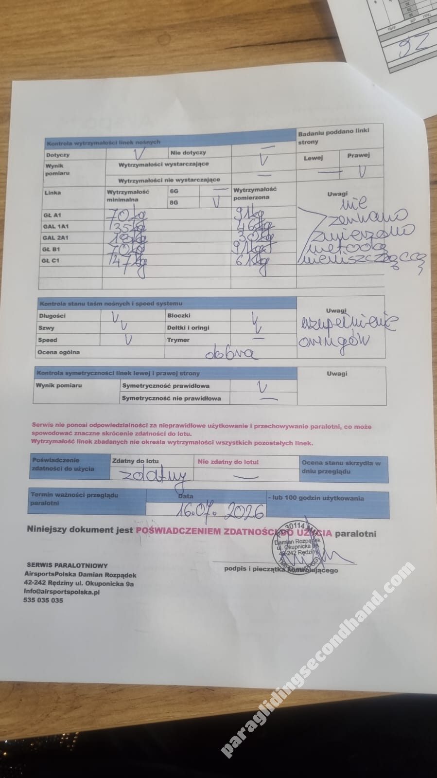Ozone Buzz Z6, ML, 2022, (85-105kg), 65h