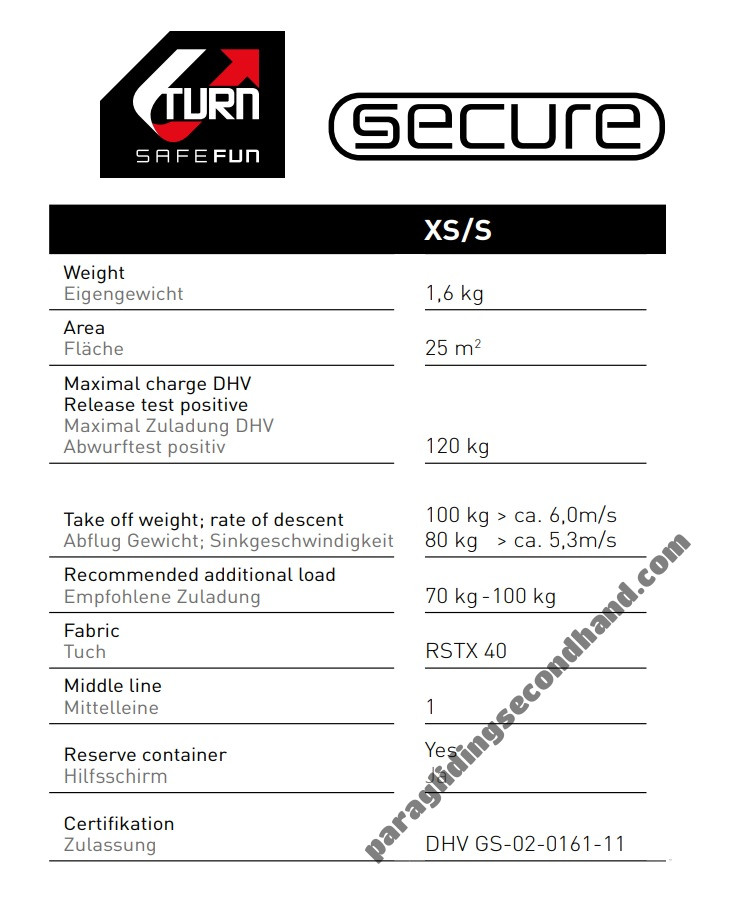 U-Turn Secure III Ris XS/S