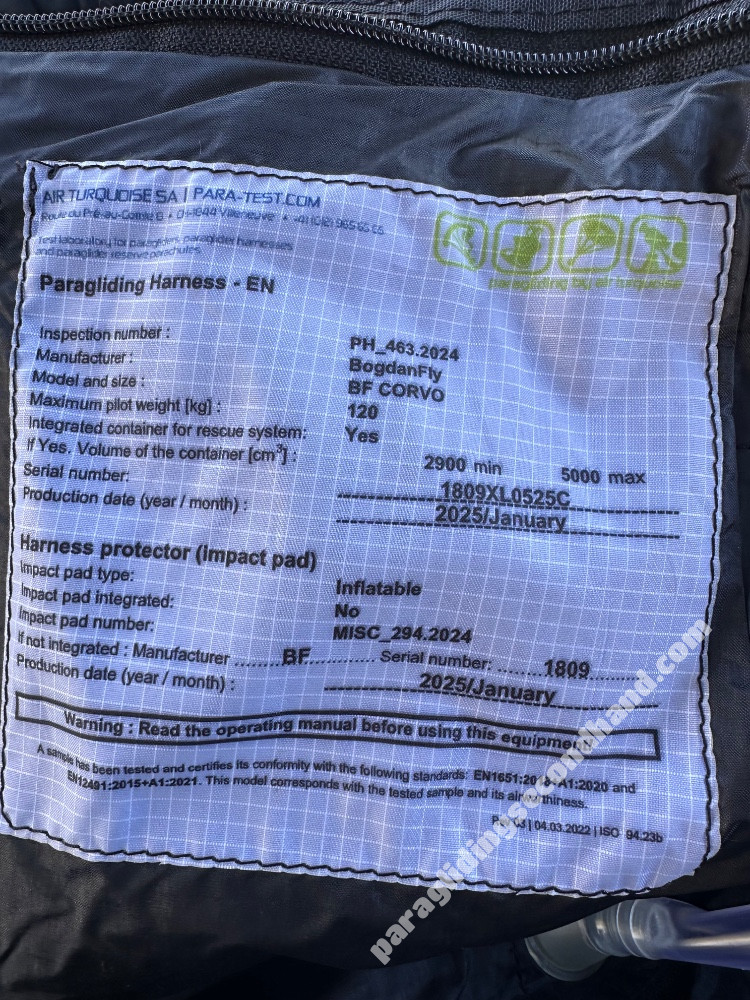 BogdanFly CORVO SINGLE, XL, 2025