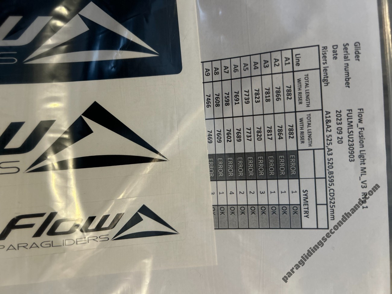 Flow Fusion Light, M/L, 2023, (92-115kg), 60h