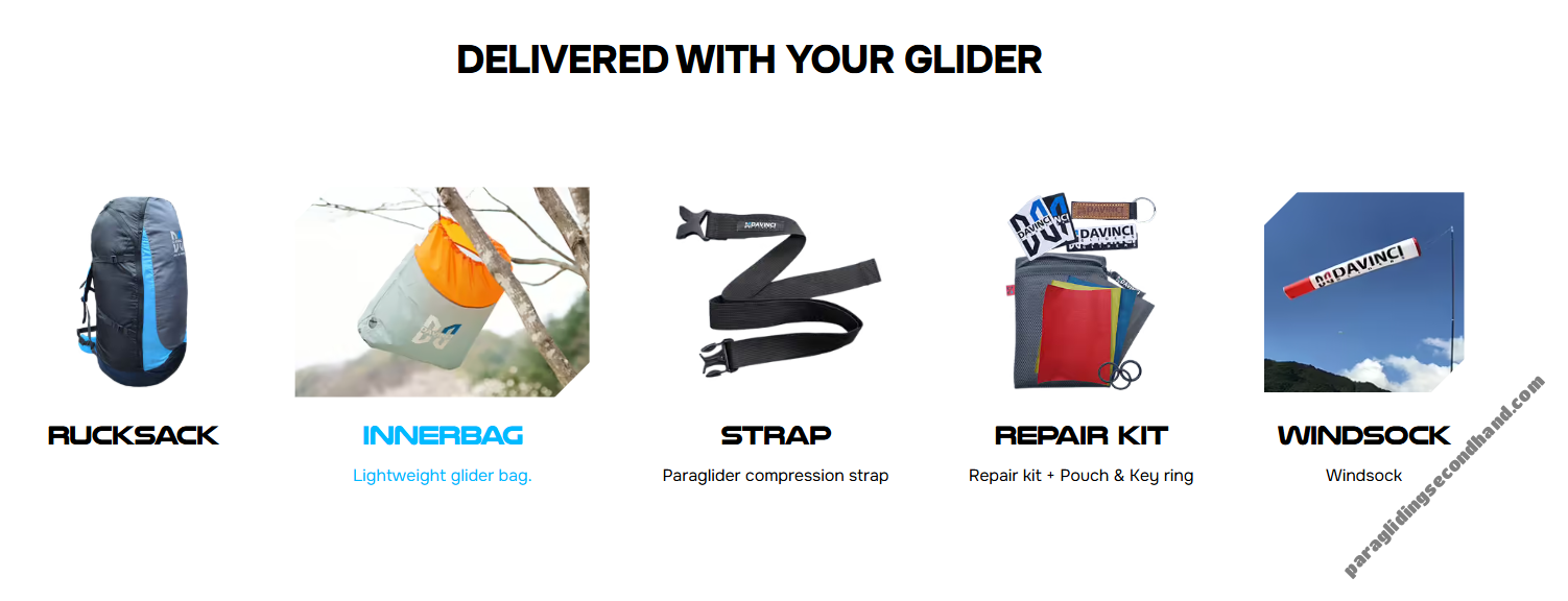Davinci Gliders Funky 2, All, 2020, (60-119kg), 0h