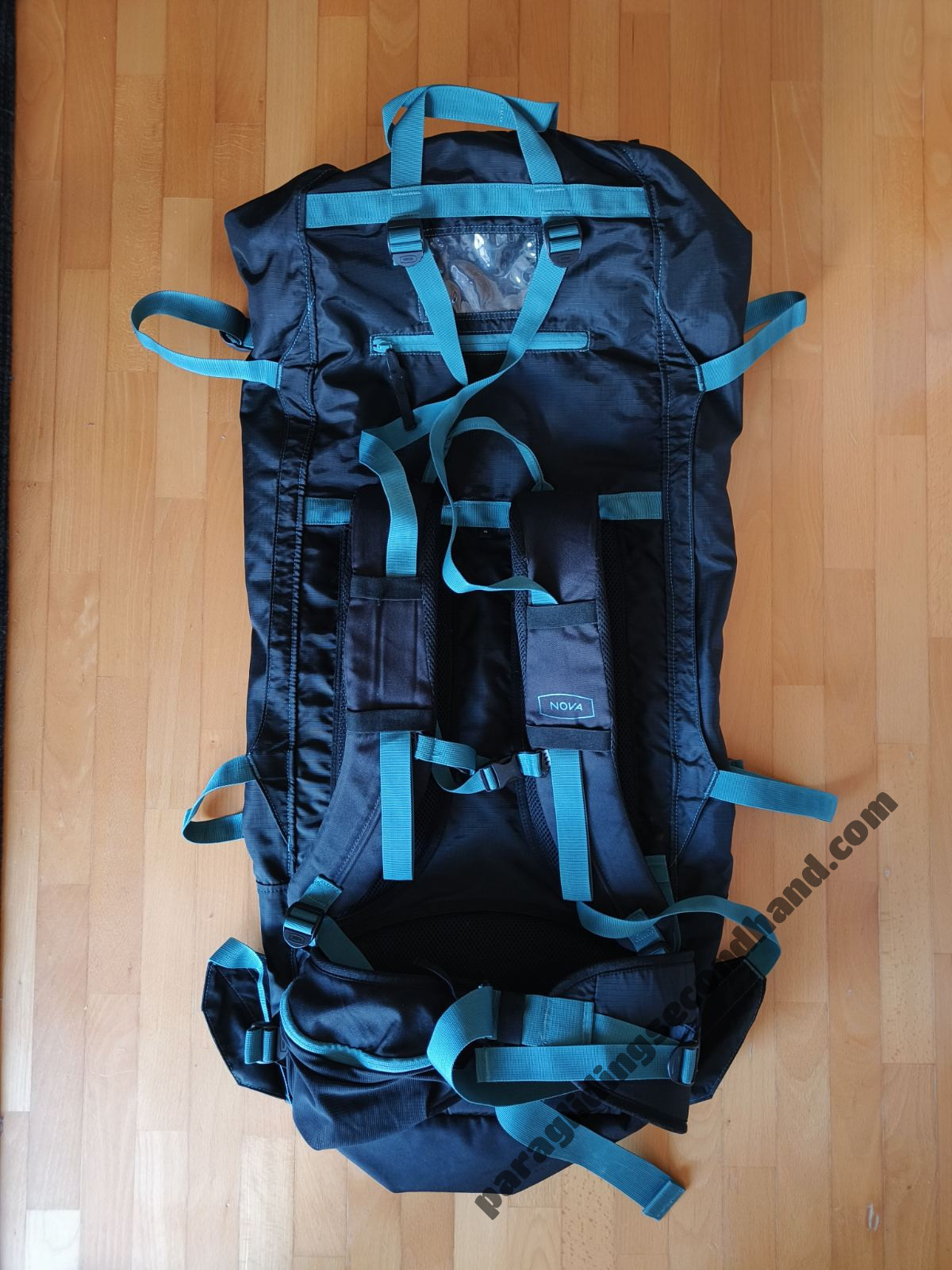 Nova Pure Black Line paragliding backpack - size M (145 l)