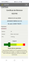 Advance Omega ULS, 22, 2000, (75-90kg), 150h
