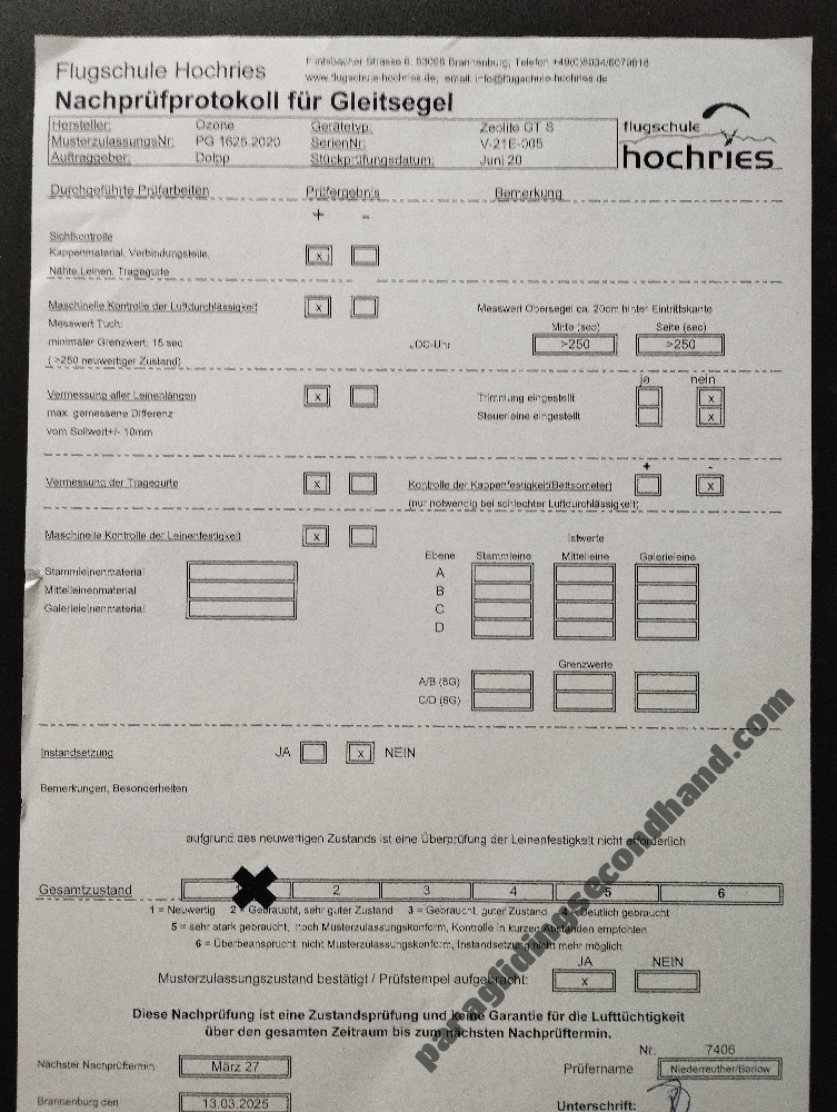 Ozone Ozone Zeolite GT S, S, 2020, (65-85kg), 30h