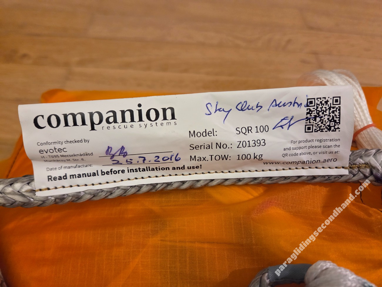 Advance Companion SQR 100
