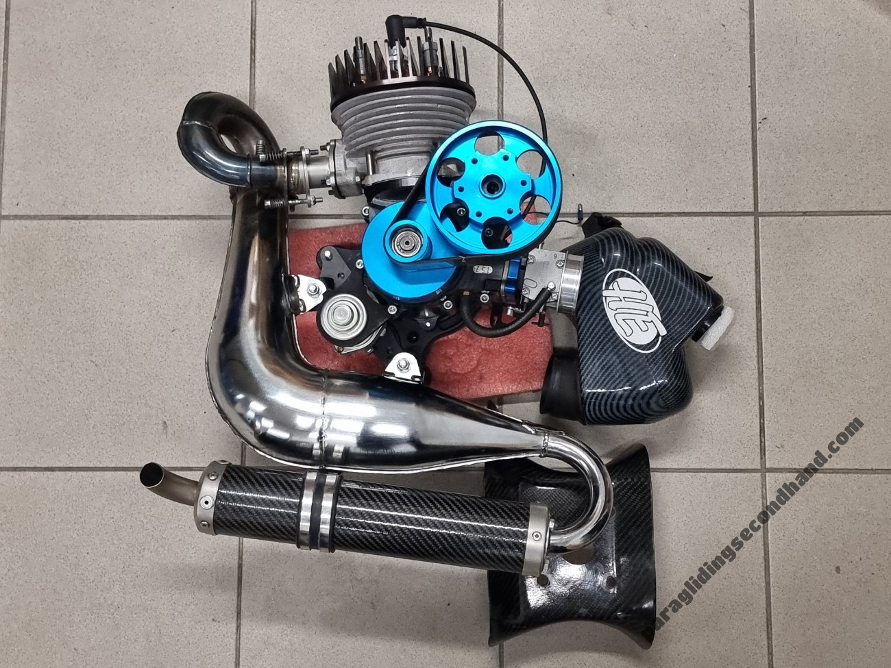 HE Paramotores MV2 engine /w electric start