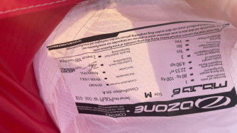Ozone Mojo6, M, 2022, (80-100kg), 40h