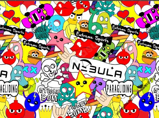 Patterned Fast Packing Bag