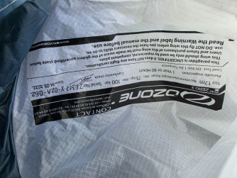 Ozone Zero 3, 17m, 2022, (75-100kg), 10h