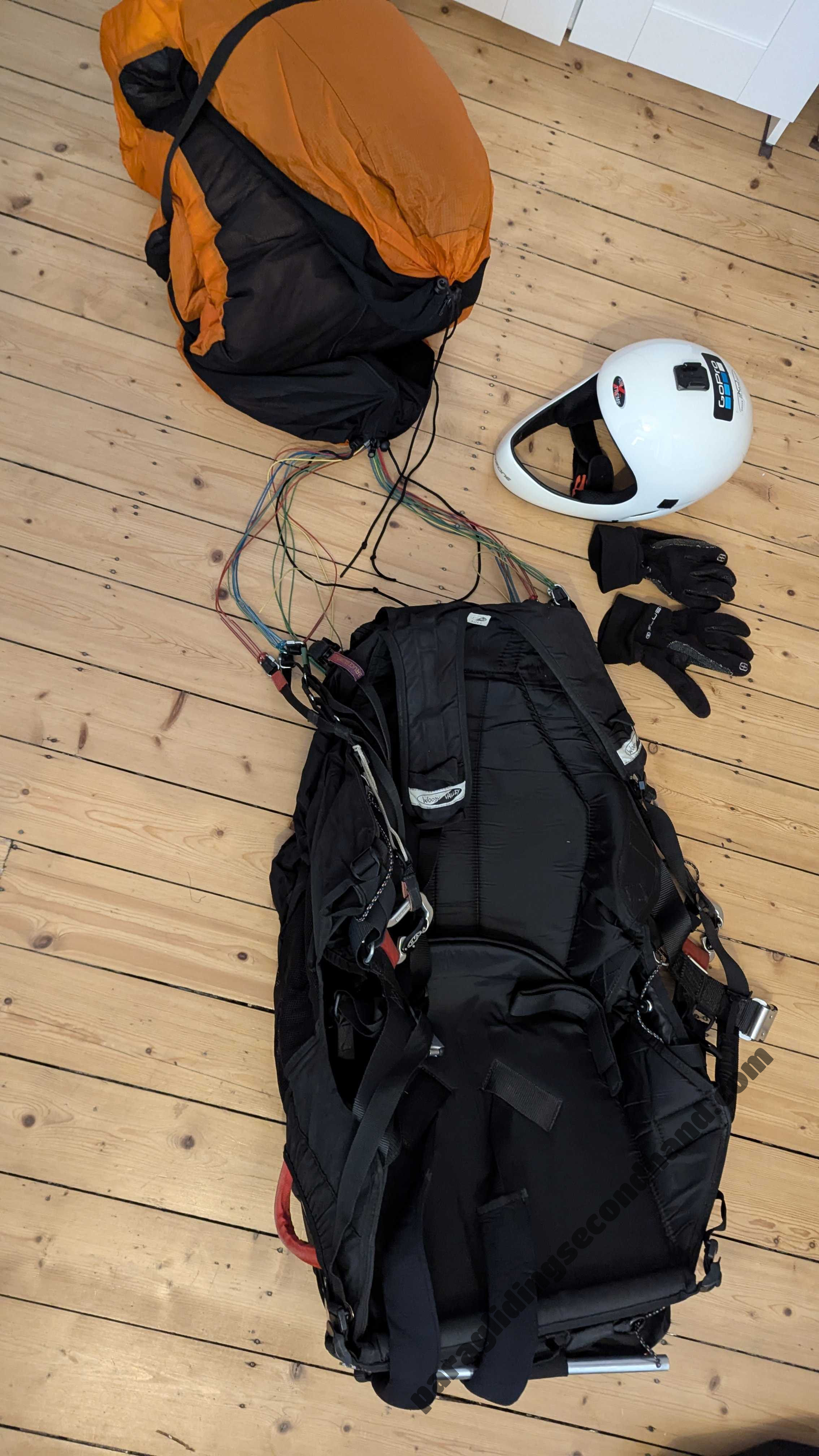 *NO S.I.V* BGD Base, Independence Evo Cross reserve, Woody Valley Peak harness & Cloudchaser helmet