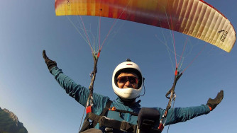 *NO S.I.V* BGD Base, Independence Evo Cross reserve, Woody Valley Peak harness & Cloudchaser helmet