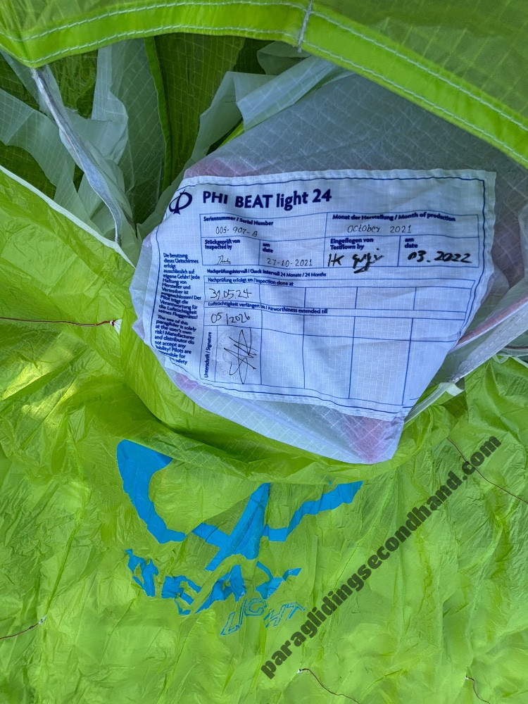 Phi Beat Light (Neuwertig), 24, 2022, (90-110kg), 45h