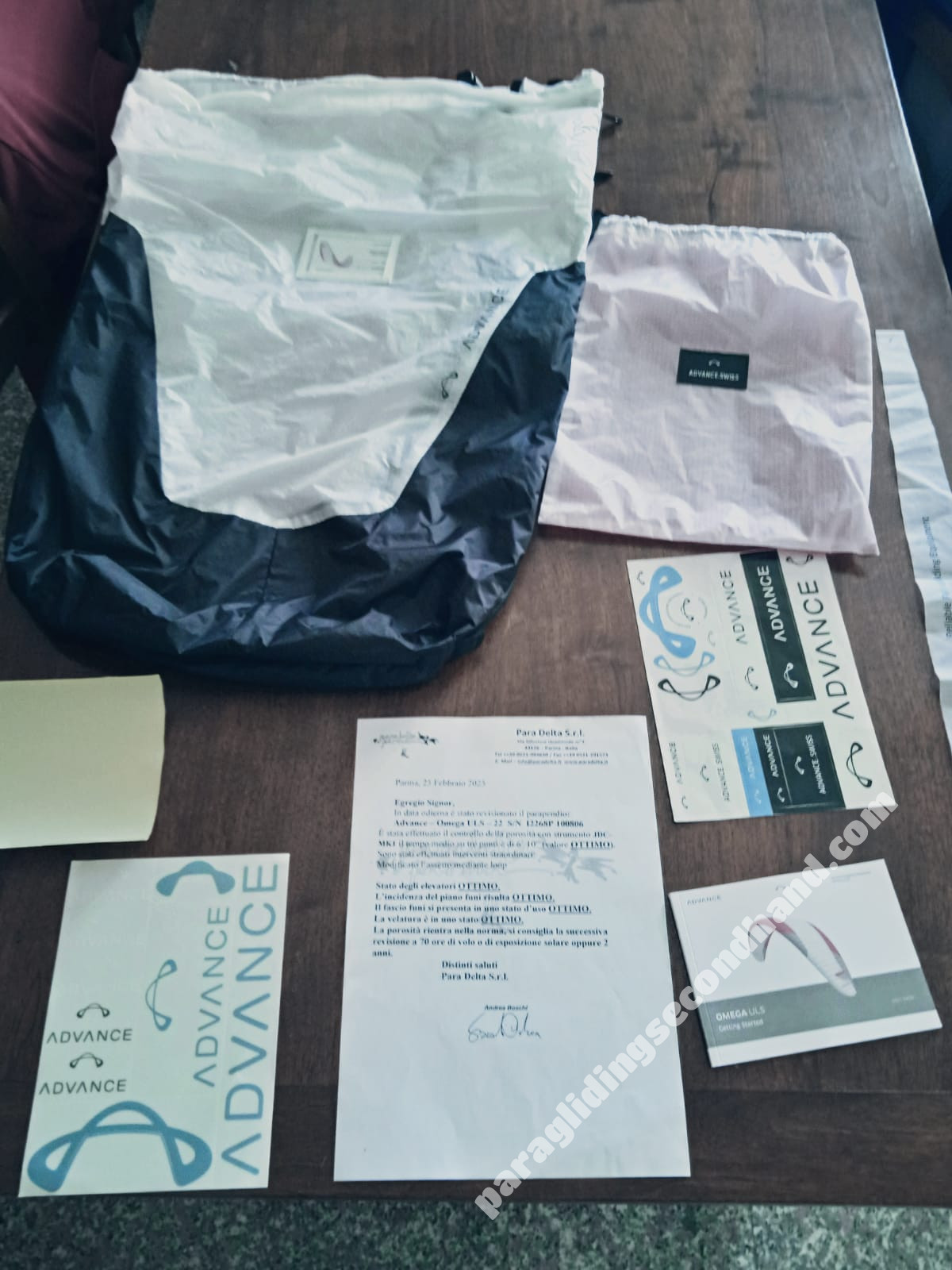 Advance Omega ULS, 22, 2023, (75-90kg), 50h