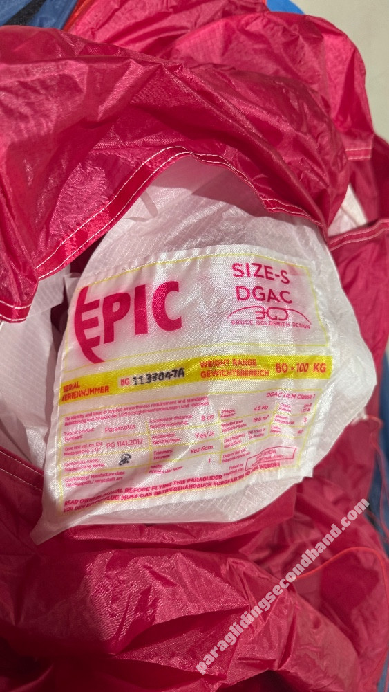 BGD Epic Freestyle, S, 2024, (60-80kg), 0h